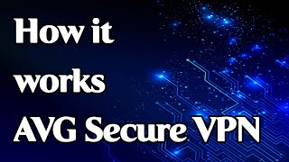 How the AVG Secure VPN app works [upl. by Shantee516]