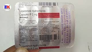 Andiawyn 2mg Capsules  Loperamide Hydrochloride 2mg Capsules  Andiawyn Capsules Uses Benefit [upl. by Alexine]