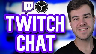 How To Add Twitch Chat to OBS Studio✅2023 Guide [upl. by Barret108]