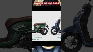 warna honda genio 2024 motor matic honda 110 cc rilis makin mirip dengan scoopy [upl. by Korfonta]