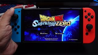 DRAGON BALL Sparking ZERO Gameplay on Nintendo Switch Oled [upl. by Deonne]