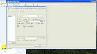 Windows Media Encoder Tutorial  How to encode a video file into a WMV file using Custom Sessions [upl. by Aistek]