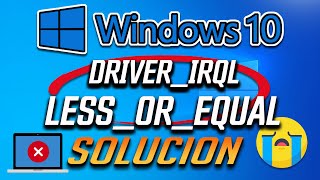 Cómo Reparar DRIVERIRQLNOTLESSOREQUAL en Windows 1087  3 Soluciones [upl. by Ynehpets]