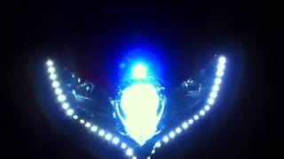 2008 GSXR 600 headlight R8 LED trim [upl. by Amiarom494]