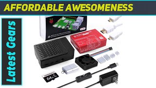 GeeekPi Raspberry Pi 4 4GB Starter Kit  64GB Edition The Ultimate Raspberry Pi Bundle [upl. by Atla887]