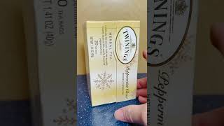 Twinings Peppermint Cheer Tea  Honest Customer Review teas foodreviews twinings productreviews [upl. by Ahseym]