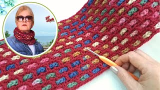 ¡El ENIGMA del Cuello Mágico tejido a CROCHET único y personalizable [upl. by Otina]