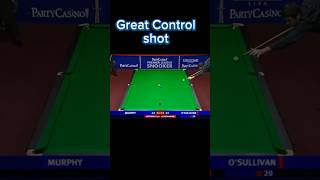 Ronnie OSullivan snooker control shot Must watch [upl. by Rihsab212]