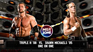 Triple H vs Shawn Michaels  WWE Raw  WWE 2K24 Mobile  Full Match Gameplay [upl. by Trebuh]