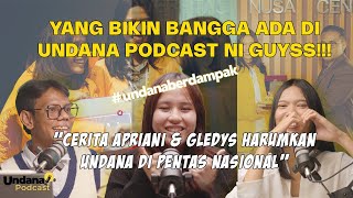 MIND BLOWING‼️ Duet Apriani  Gledys di Ajang KDMI Nasional 2024  Undana Podcast [upl. by Getraer]