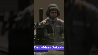 DemMass Dukakis in tank [upl. by Idnak]