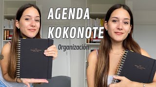 AGENDA KOKONOTE Semana Vista  Cómo ES y cómo me ORGANIZO el DÍA en mi AGENDA  Estudios y personal [upl. by Krisha]