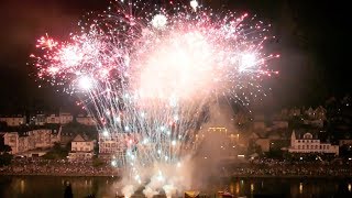 Feuerwerk Weinfest Cochem 2017 [upl. by Ilzel]