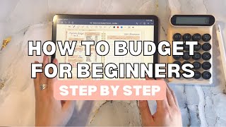 Budgeting for Beginners  How to Budget Biweekly Paycheck [upl. by Cooper432]