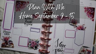 Plan With Me Home September 9  15 [upl. by Diogenes]