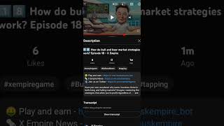 1️⃣8️⃣ How do bull and bear market strategies work Episode 18  Х Empire Code [upl. by Asilehs137]