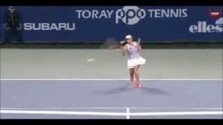 Angelique Kerber vs Elina Svitolina 2014  Highlights  Toray Pan Pacific Open [upl. by Azilanna]