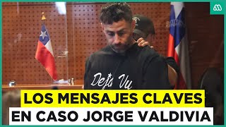 Los mensaje claves en el caso de Jorge Valdivia [upl. by Corny701]