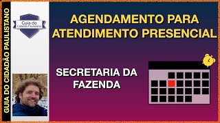 Agendamento para atendimento presencial na Secretaria Municipal da Fazenda [upl. by Lledniuq]