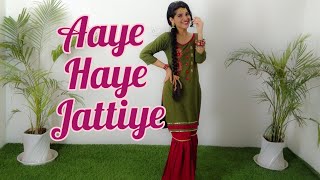 Aaye Haye Jattiye  Puaada  Ammy Virk amp Sonam Bajwa  Dance Cover  Seema Rathore [upl. by Ayocal816]