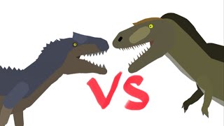 Allosaurus VS Albertosaurus [upl. by Carline]