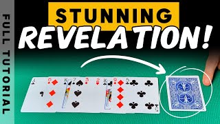 Stunning Card Revelation Self Working Card Trick Tutorial [upl. by Murrell874]