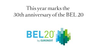 BEL 20 and Degroof Petercam common celebration of anniversaries [upl. by Tewell]