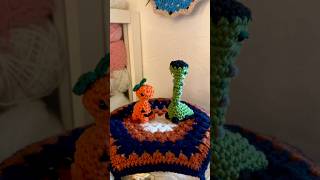 Some VERY spooky dinos crochet amigurumi crafts [upl. by Yhtak801]