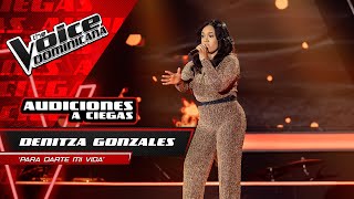 Denitza Gonzales – quotPara Darte Mi Vidaquot  Audiciones a Ciegas  The Voice Dominicana 2021 [upl. by Benkley]