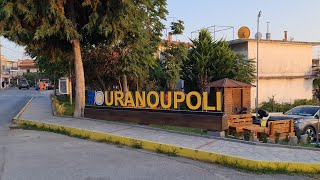 Ouranoupolis is a small town  Halkidiki Athos Greece  Organic video [upl. by Akeyla]