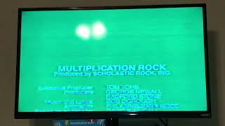 Closing To Schoolhouse Rock Multiplication Rock 1995 VHS Version 2 [upl. by Irotal]