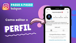 Como editar o perfil do Instagram [upl. by Nodnerb]