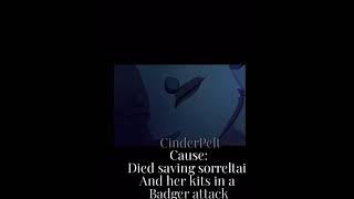 Warrior cat deaths that make fans cry not mine [upl. by Elolcin]