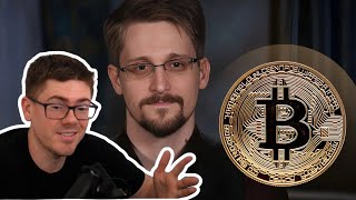 Edward Snowden The Government Is Monitoring Your Bitcoin Transactions  Bitcoin 2024 Watch Party [upl. by Bronwen]