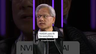 CEO Jensen Huang on how NVIDIA uses AI [upl. by Jeffery670]