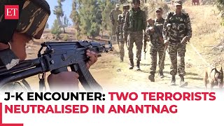 JK encounter Two terrorists neutralised in Anantnag security forces conduct massive operations [upl. by Griz]