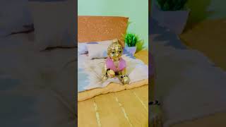 mero laddu Gopal 🙏radheradhe laddugopalhamareharitrending viral [upl. by Eggett]