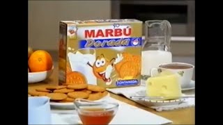 Marbú Dorada en La Piscina de Leche Anuncio de Galletas de Fontaneda [upl. by Aldarcie]