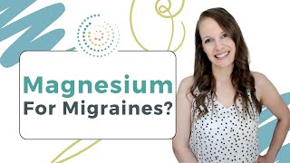 Magnesium LThreonate Magtein Can It Improve Migraines [upl. by Dnomse]