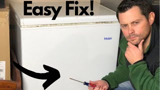 How to Fix a Deep Freezer That Isnt Cooling Easy Fix [upl. by Aicelaf]