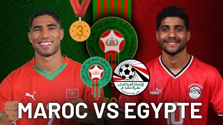 🇲🇦MAROC VS EGYPTE la médaille de bronze dans le viseur [upl. by Nattirb]