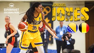 How to play basketball 🏀 44 PTS 22 REB  Jonquel JONES Yes [upl. by Haran687]