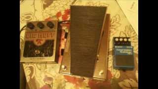 For whom the bell tolls bass cover with big muff and morley power wah fuzz  audio only [upl. by Merce743]