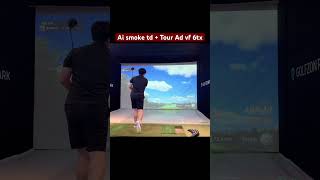 Ai Smoke triple diamond  Tour ad vf 6tx golf golfswing golfer 골프 골프스윙 aismoke tourad [upl. by Anerrol451]