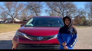 2024 Toyota sienna XLE Hybrid review by Ahiyan [upl. by Aicirt141]