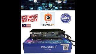 Cara Setting MYTV amp NINMEDIA  Fraskoo F9 Combo [upl. by Sukey743]