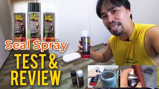 Seal Spray test and review [upl. by Eastlake]