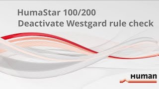 HumaStar100 200 activate or deactivate check for Westgard rules [upl. by Whittemore935]