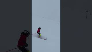 Powder day at grimentzzinal equals pure joy for our athletes 🤤❄ [upl. by Hairas528]