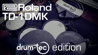 Roland TD1DMK electronic drums drumtec edition upgrade [upl. by Etireuqram]